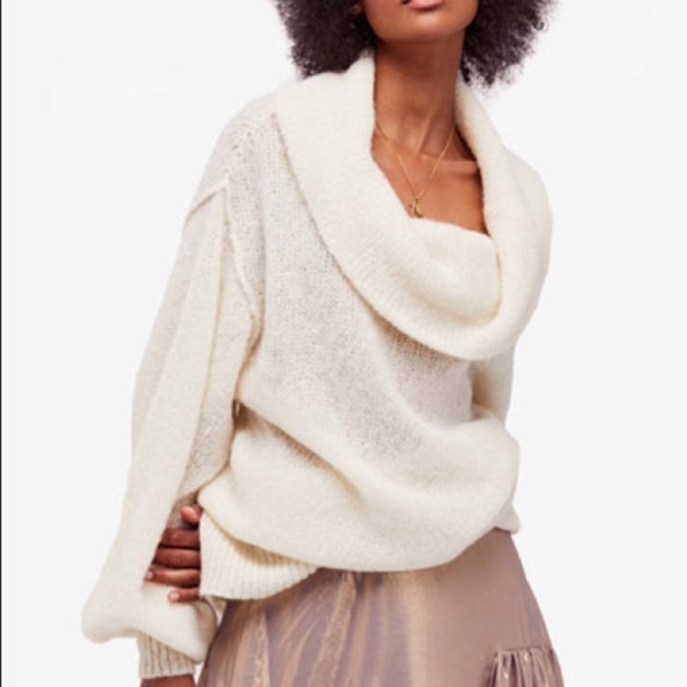 Free People Cowl Neck